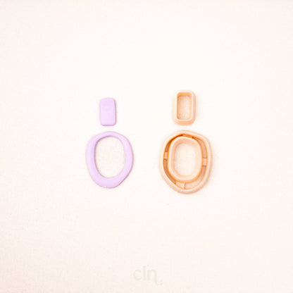 Organic thin donut circle set - Cutter - CLN Atelier