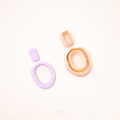 Organic thin donut circle set - Cutter - CLN Atelier