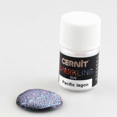 Pacific Lagoon Cernit Mica Powder - Cernit Sparkle 2g - CLN Atelier