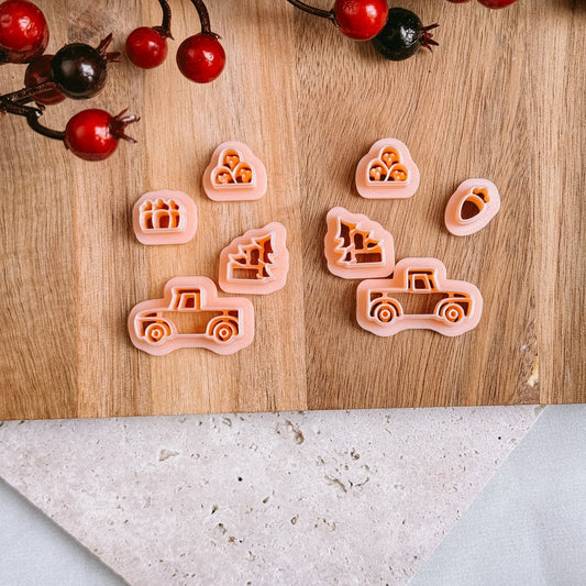 Pickup - Truck with 4 accessories (all seasons) - Cutter - CLN Atelier