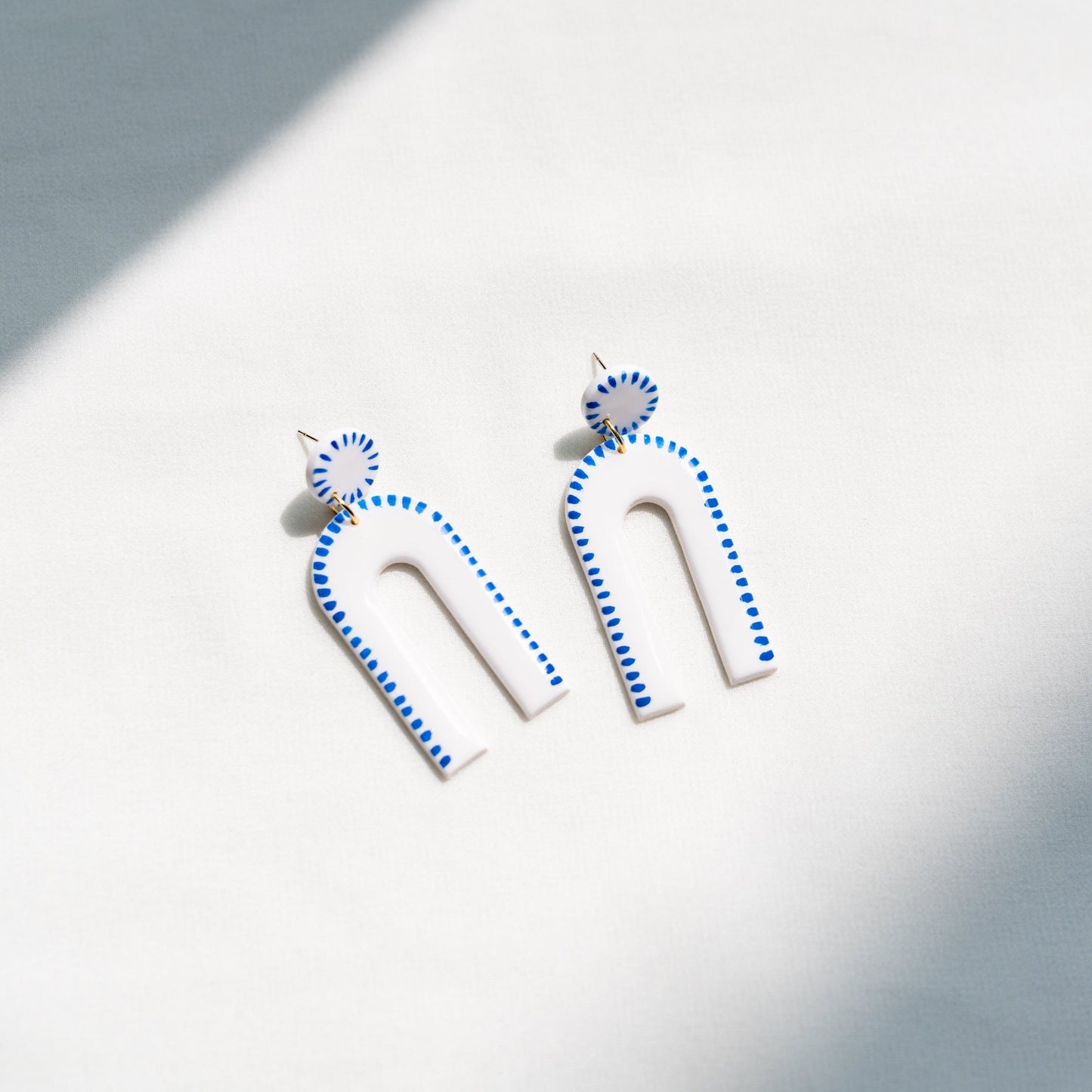 Santorini arches (large) - Earrings - CLN Atelier