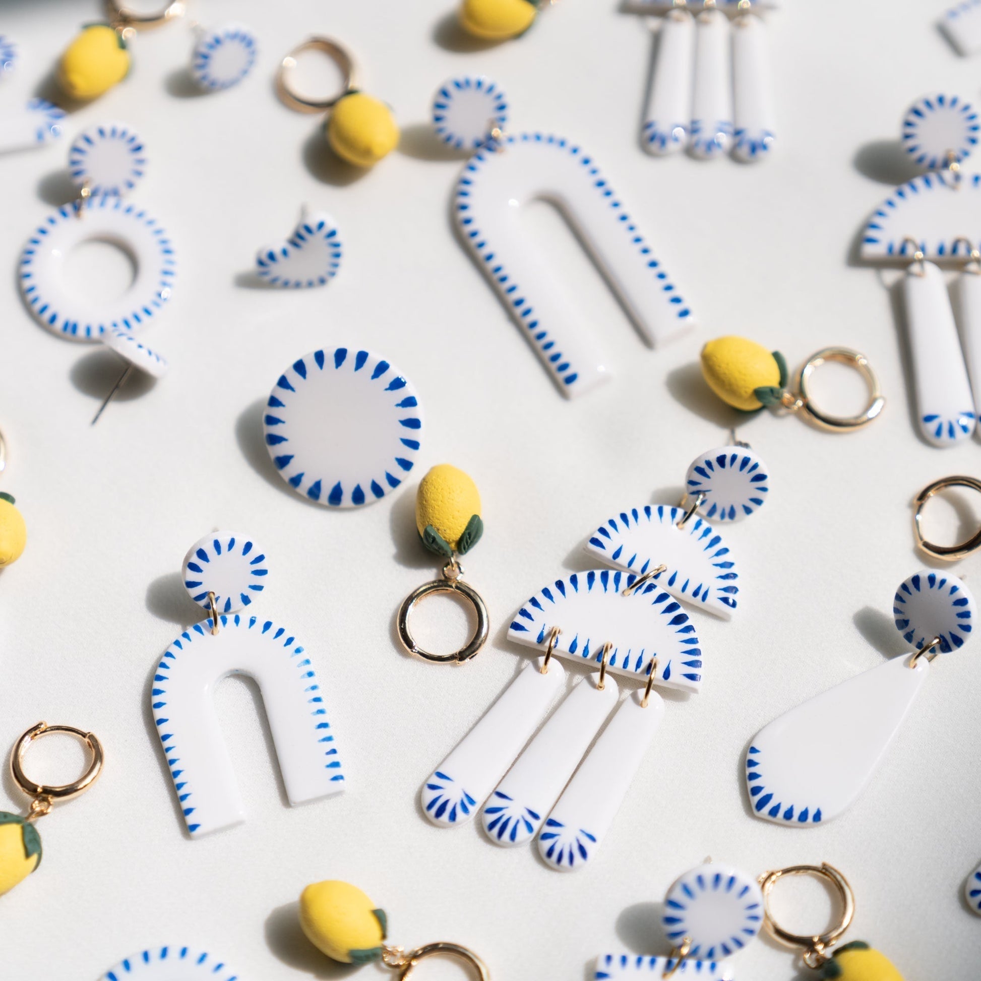 Santorini mini dangles - Earrings - CLN Atelier