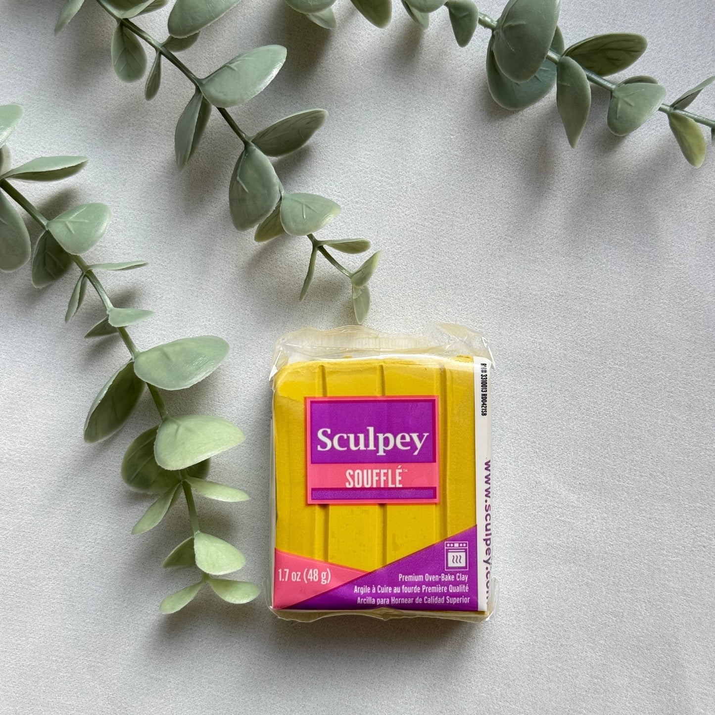 Sculpey Soufflé Honey Mustard 48g - Limited edition - Polymer Clay - CLN Atelier