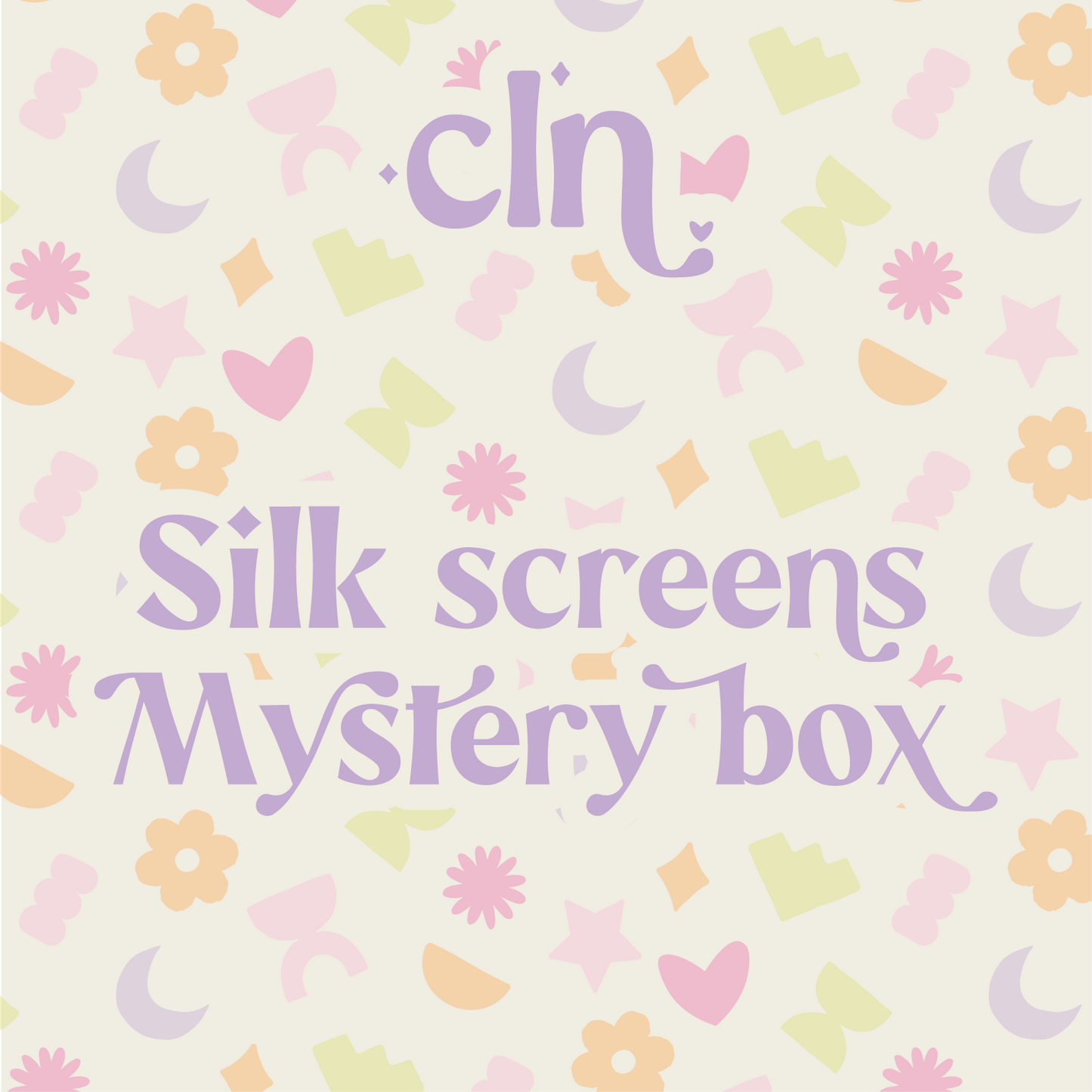 Silk screens mystery box - Cutter - CLN Atelier