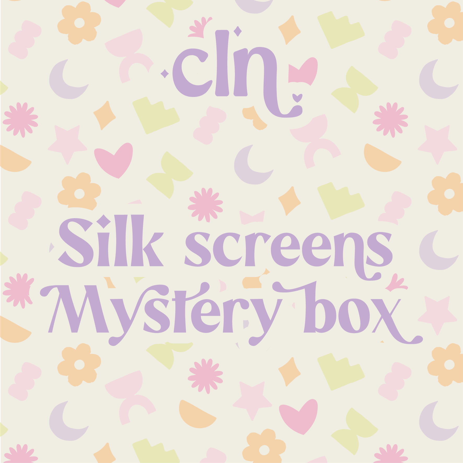 Silk screens mystery box - Cutter - CLN Atelier