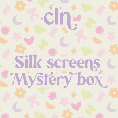 Silk screens mystery box - Cutter - CLN Atelier