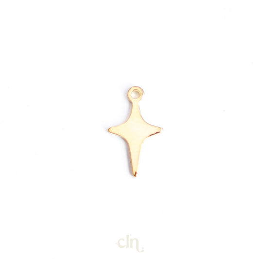 Small star charm Gold plated - CLN Atelier