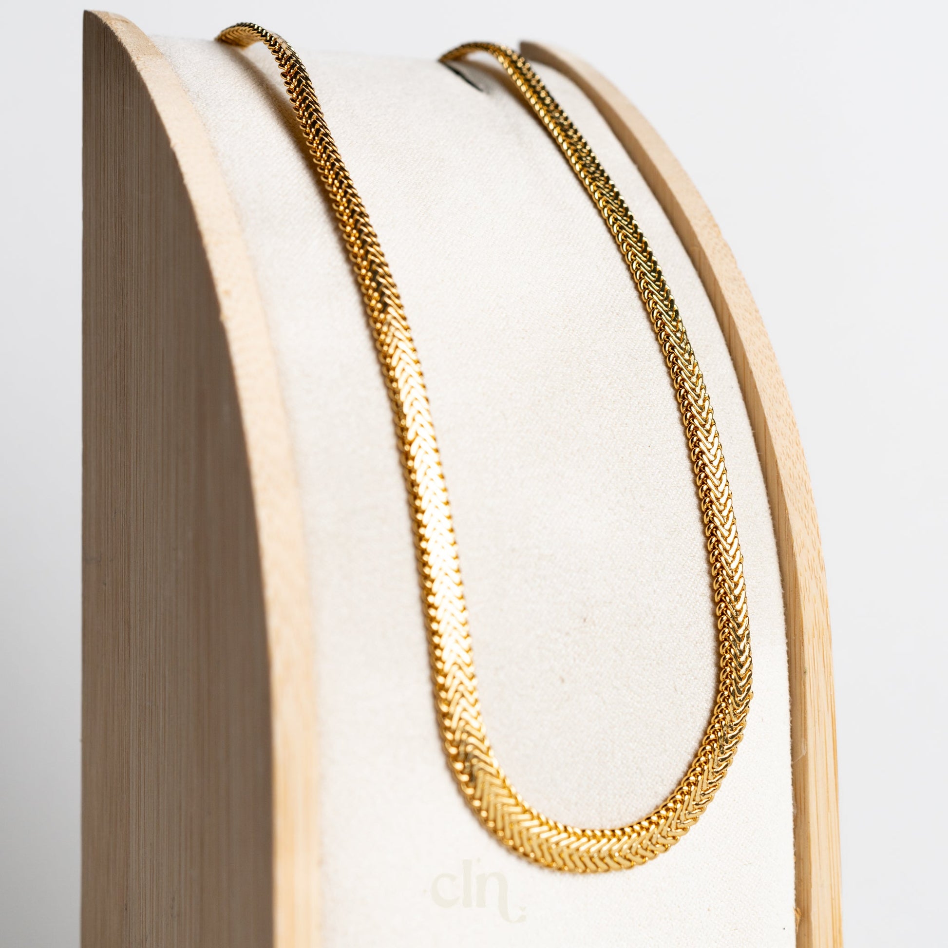 Snake chain necklace - Earrings - CLN Atelier