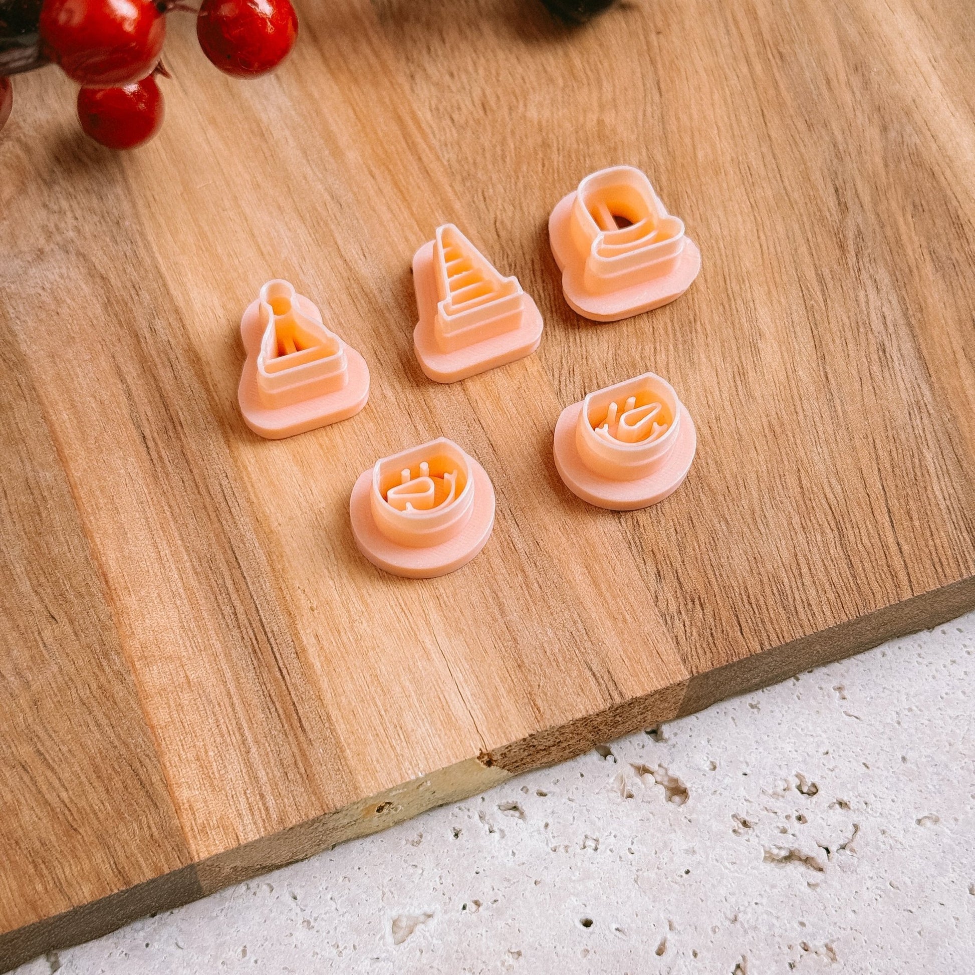 Snowman with 3 hats - Cutter - CLN Atelier