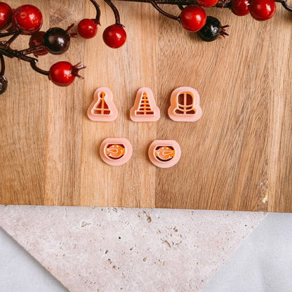 Snowman with 3 hats - Cutter - CLN Atelier