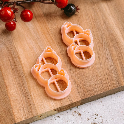 Stacked Christmas Ornaments - Cutter - CLN Atelier