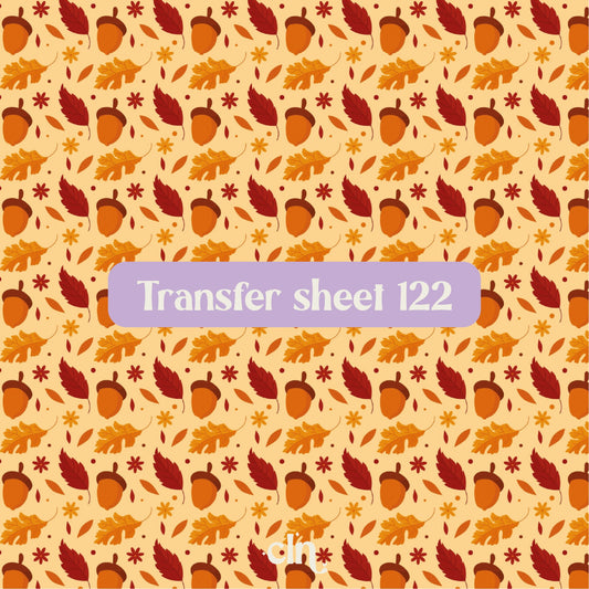 Transfer sheet 122 - Transfer paper - CLN Atelier