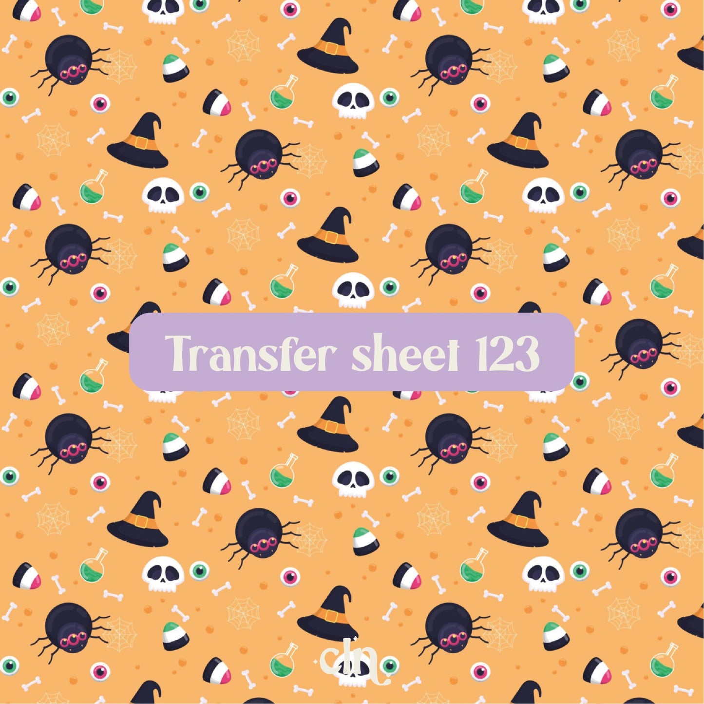 Transfer sheet 123 - Transfer paper - CLN Atelier