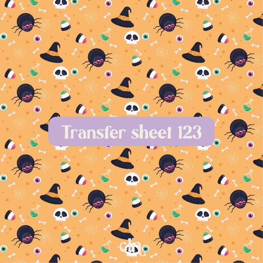 Transfer sheet 123 - Transfer paper - CLN Atelier