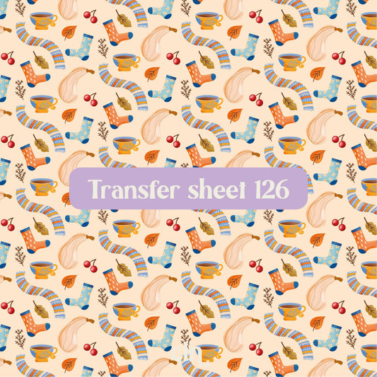 Transfer sheet 126 - Transfer paper - CLN Atelier