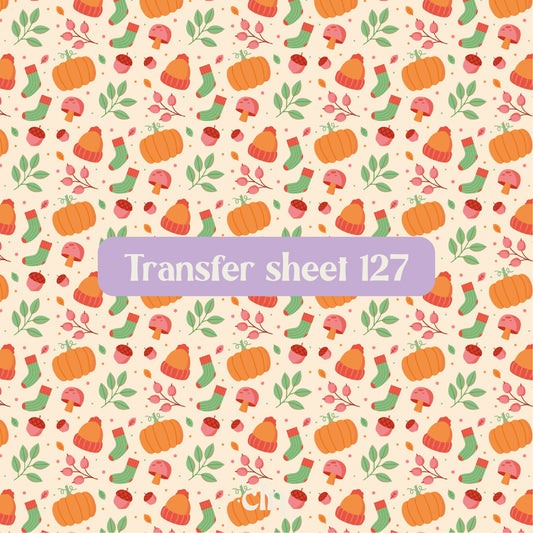 Transfer sheet 127 - Transfer paper - CLN Atelier