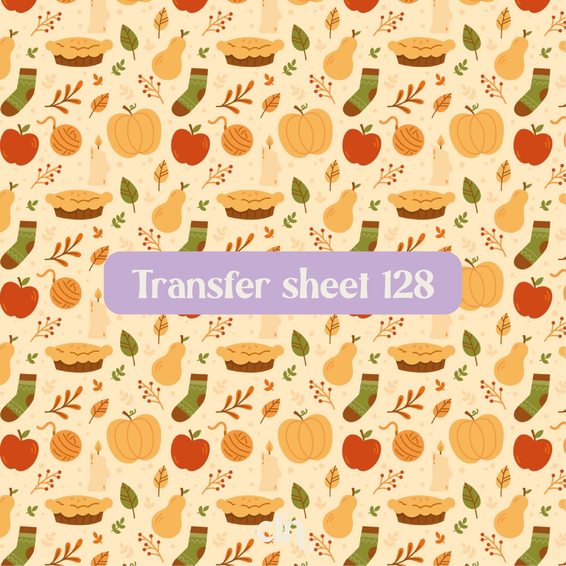 Transfer sheet 128 - Transfer paper - CLN Atelier