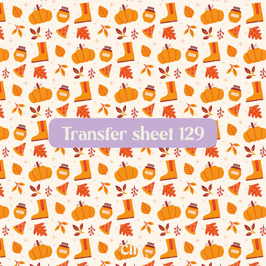 Transfer sheet 129 - Transfer paper - CLN Atelier