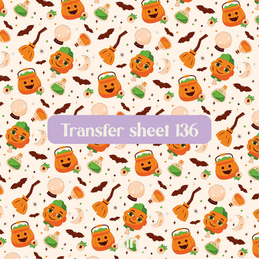 Transfer sheet 136 - Transfer paper - CLN Atelier