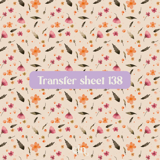 Transfer sheet 138 - Transfer paper - CLN Atelier