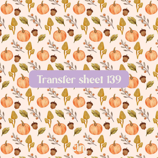 Transfer sheet 139 - Transfer paper - CLN Atelier