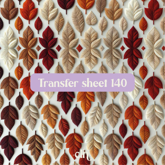 Transfer sheet 140 - Transfer paper - CLN Atelier