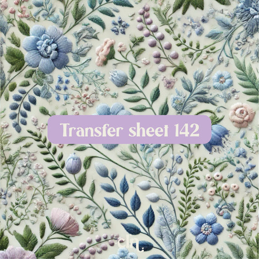 Transfer sheet 142 - Transfer paper - CLN Atelier