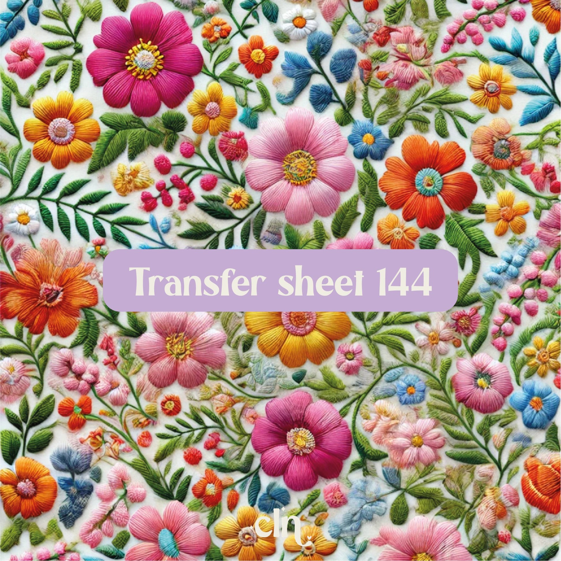 Transfer sheet 144 - Transfer paper - CLN Atelier