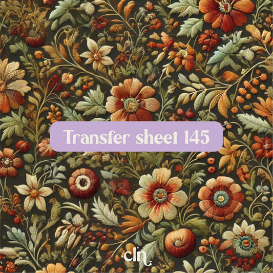 Transfer sheet 145 - Transfer paper - CLN Atelier