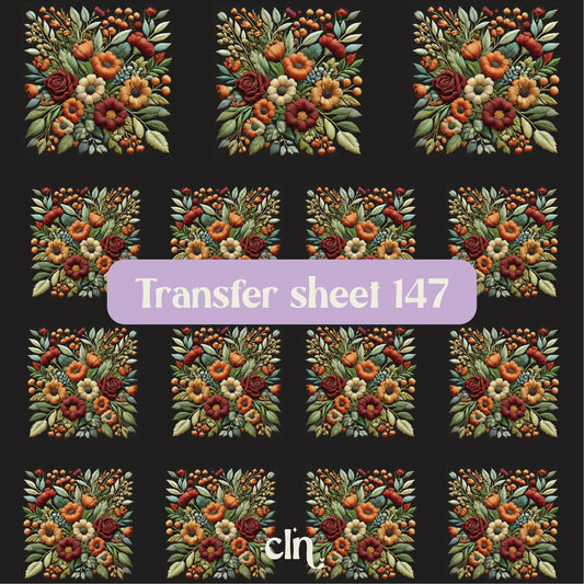 Transfer sheet 147 - Transfer paper - CLN Atelier