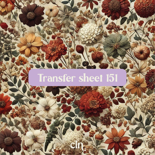 Transfer sheet 151 - Transfer paper - CLN Atelier