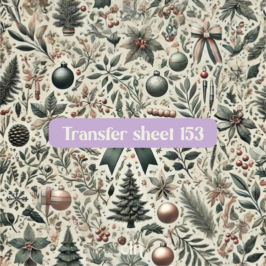 Transfer sheet 153 - Transfer paper - CLN Atelier