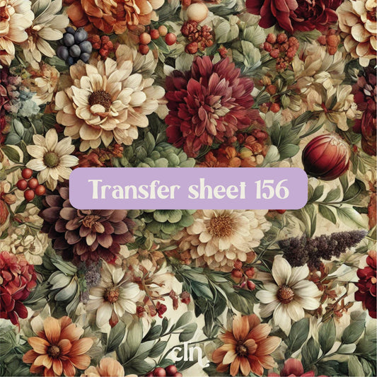 Transfer sheet 156 - Transfer paper - CLN Atelier