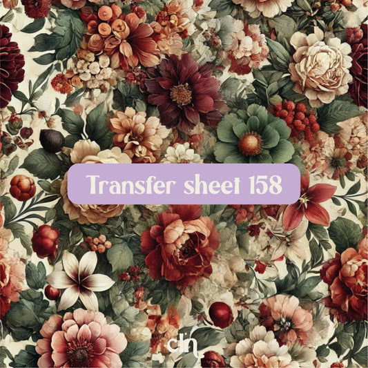 Transfer sheet 158 - Transfer paper - CLN Atelier