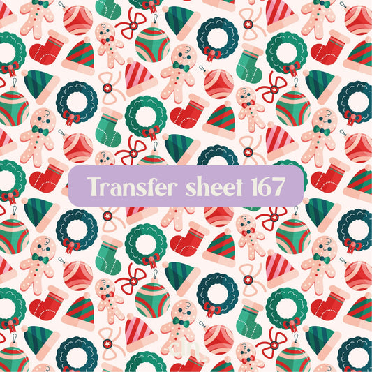 Transfer sheet 167 - Transfer paper - CLN Atelier