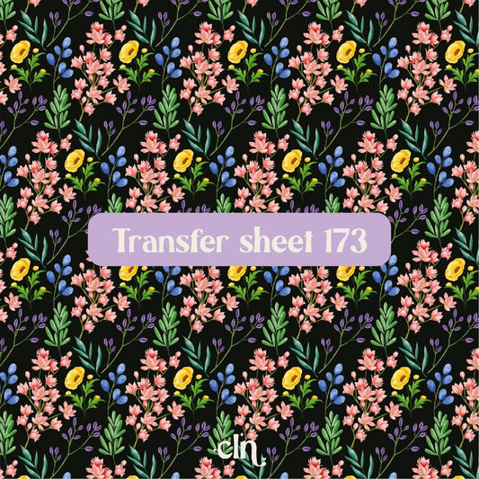 Transfer sheet 173 - Transfer paper - CLN Atelier