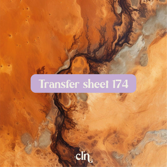 Transfer sheet 174 - Transfer paper - CLN Atelier