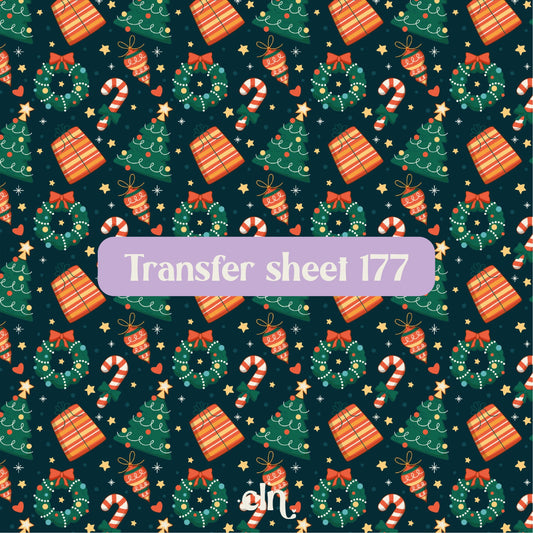 Transfer sheet 177 - Transfer paper - CLN Atelier