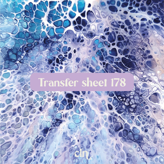 Transfer sheet 178 - Transfer paper - CLN Atelier