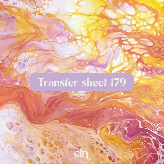 Transfer sheet 179 - Transfer paper - CLN Atelier