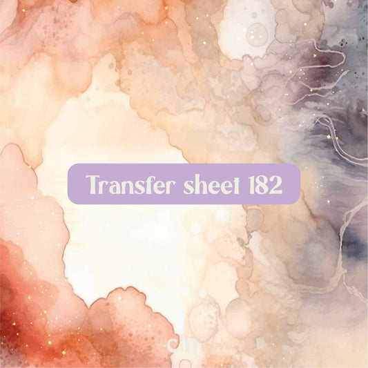 Transfer sheet 182 - Transfer paper - CLN Atelier