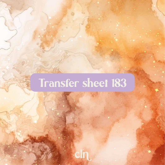 Transfer sheet 183 - Transfer paper - CLN Atelier