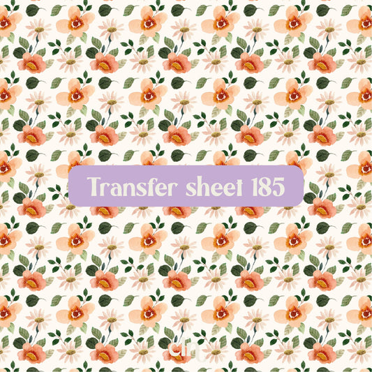 Transfer sheet 185 - Transfer paper - CLN Atelier