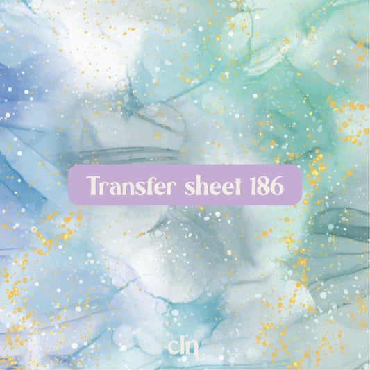 Transfer sheet 186 - Transfer paper - CLN Atelier