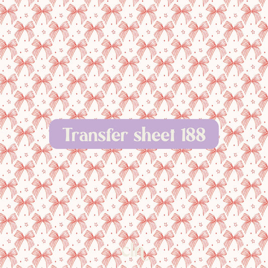 Transfer sheet 188 - Transfer paper - CLN Atelier