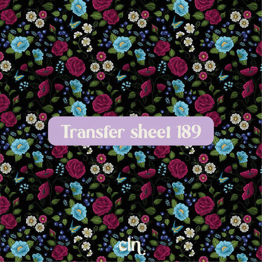 Transfer sheet 189 - Transfer paper - CLN Atelier