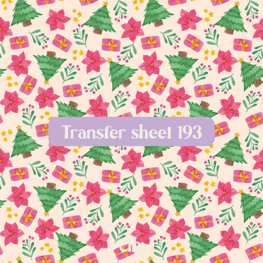 Transfer sheet 193 - Transfer paper - CLN Atelier