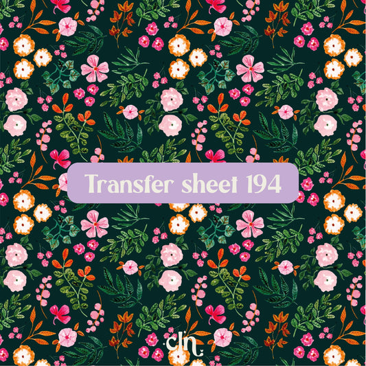 Transfer sheet 194 - Transfer paper - CLN Atelier