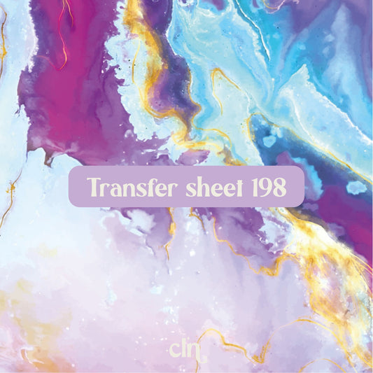 Transfer sheet 198 - Transfer paper - CLN Atelier