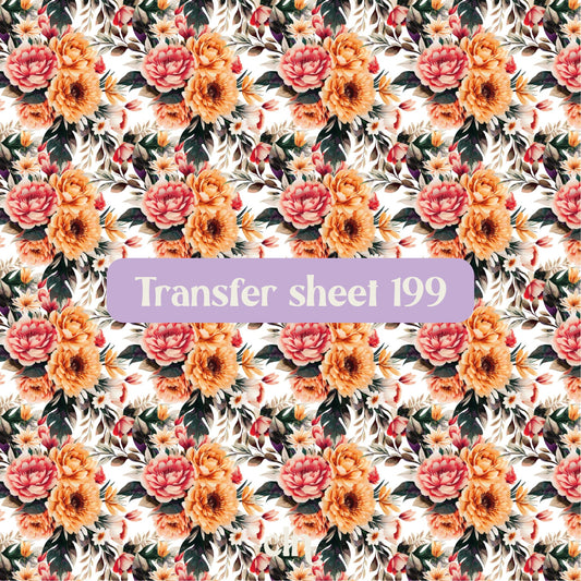 Transfer sheet 199 - Transfer paper - CLN Atelier